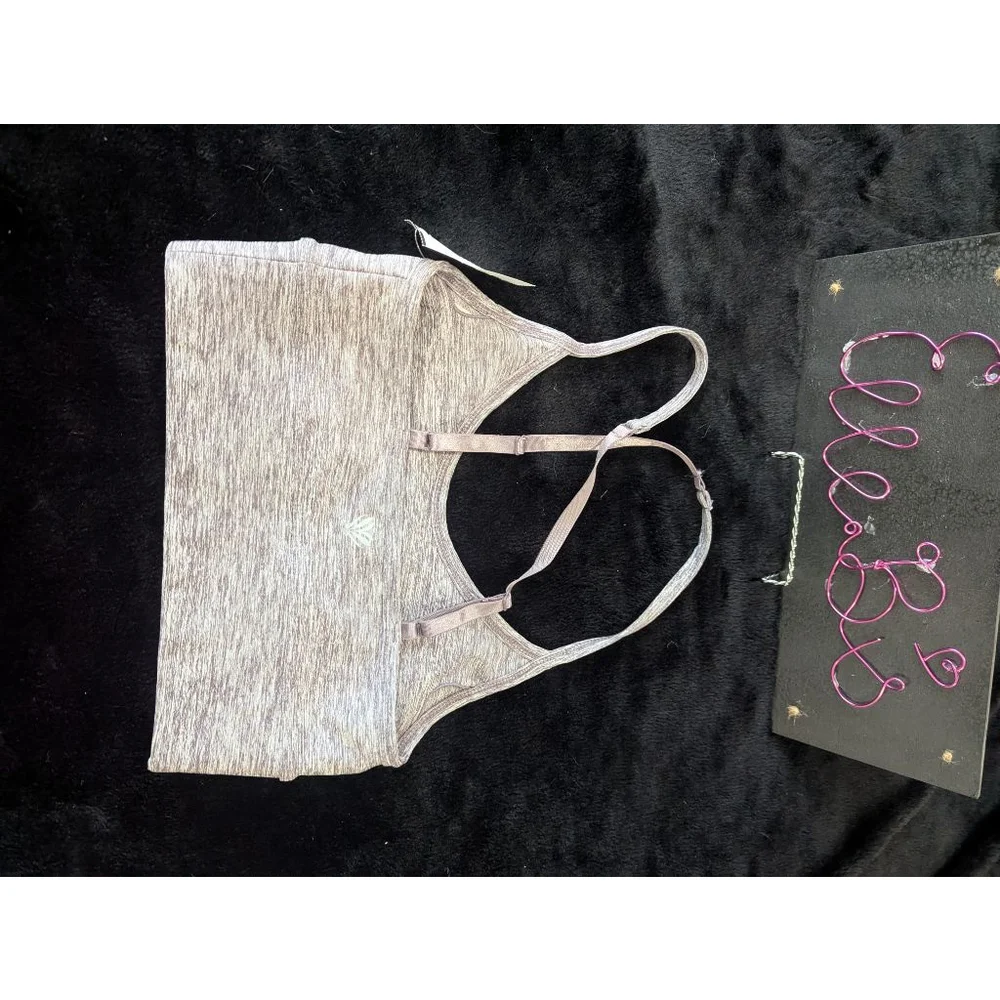 NWT Forever 21 Heather Purple Sport Bra XS
